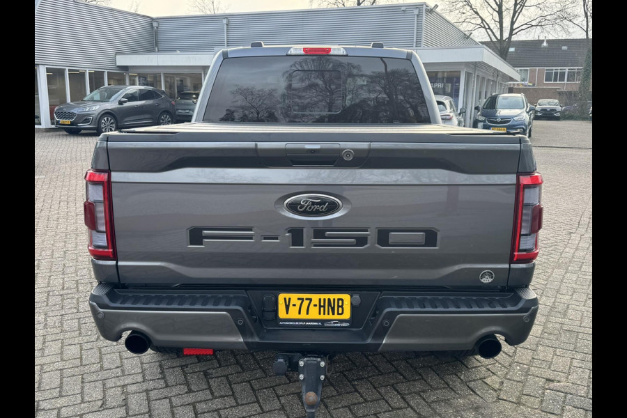 Ford USA F-150 5.0 V8 SuperCrew Lariat | SCI | 401pk | Automaat | 5 persoons  | Grijs kenteken | Lederen Bekleding | Trekhaak | LPG | 4x4 | 3.500kg Trekgewicht