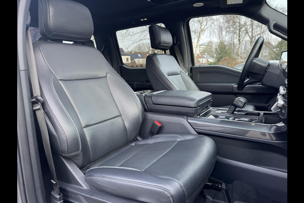 Ford USA F-150 5.0 V8 SuperCrew Lariat | SCI | 401pk | Automaat | 5 persoons  | Grijs kenteken | Lederen Bekleding | Trekhaak | LPG | 4x4 | 3.500kg Trekgewicht