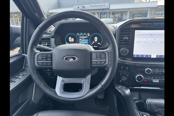 Ford USA F-150 5.0 V8 SuperCrew Lariat | SCI | 401pk | Automaat | 5 persoons  | Grijs kenteken | Lederen Bekleding | Trekhaak | LPG | 4x4 | 3.500kg Trekgewicht