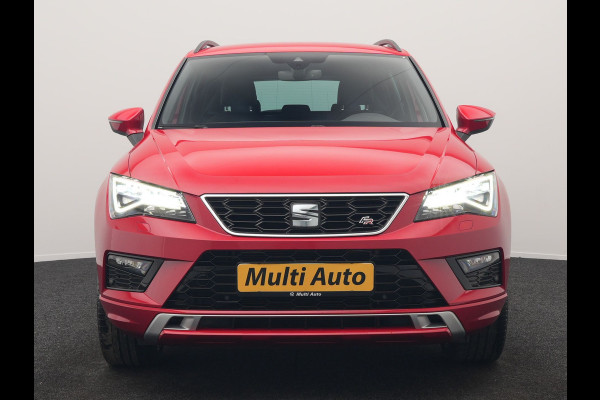 Seat Ateca 1.5 TSI FR DSG 150pk Dealer O.H. | Adaptive Cruise | Camera | Beats Audio | Alcantara Sportstoelen Verwarmd | 19"L.M | Apple Carplay | Sfeerverlichting | Keyless | Blis | Navigatie | DAB |