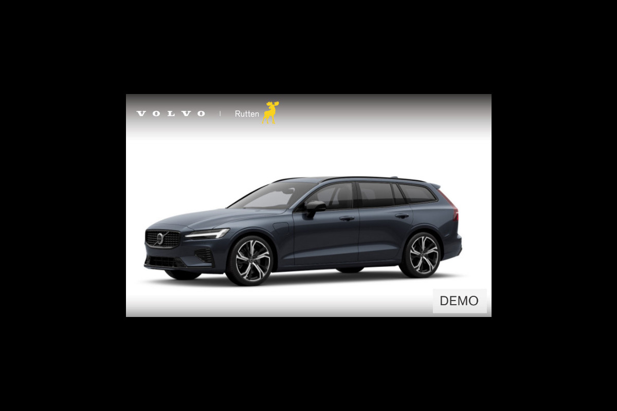 Volvo V60 T6 350PK Automaat AWD Ultra Dark / Long Range / 360 Camera / Harman Kardon audio / Head-up display / Panorama dak / Apple carplay / Android auto /