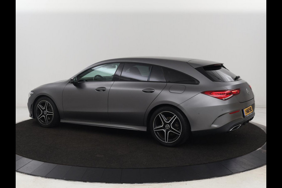 Mercedes-Benz CLA-Klasse 180d Business Solution AMG | Stoelverwarming | Carplay | Camera | Leder/Alcantara | Navigatie | Widescreen | Sfeerverlichting | Designo Mountaingrijs Magno