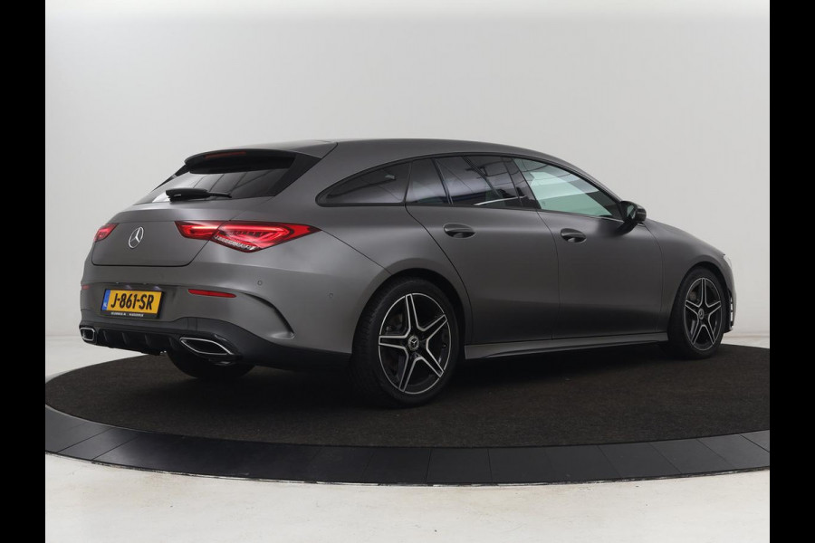 Mercedes-Benz CLA-Klasse 180d Business Solution AMG | Stoelverwarming | Carplay | Camera | Leder/Alcantara | Navigatie | Widescreen | Sfeerverlichting | Designo Mountaingrijs Magno