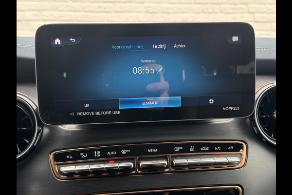 Mercedes-Benz Eqv 300 L2 Avantgarde Burmester 7 persoons Stoelkoeling Elektrische schuifdeuren Middenconsole