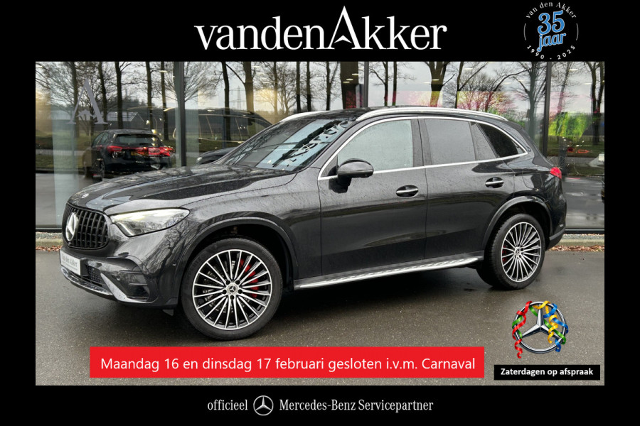 Mercedes-Benz GLC 300e AMG 4Matic // Panorama dak // Burmester // Memory // 360 Camera // 20 inch // Treeplanken // Sfeerverlichting // Keyless