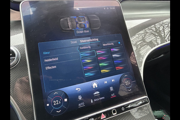 Mercedes-Benz GLC 300e AMG 4Matic // Panorama dak // Burmester // Memory // 360 Camera // 20 inch // Treeplanken // Sfeerverlichting // Keyless