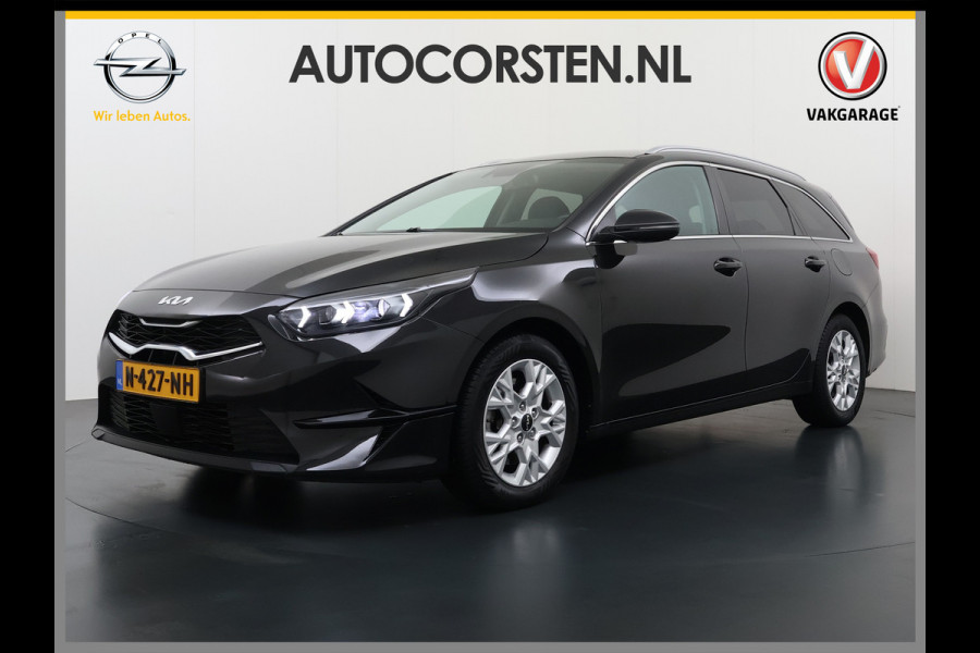 Kia Ceed Sportswagon 1.0T-GDi MHEV Automaat Facelift Navi Ecc Camera Apple Carplay Android Auto Pdc Stoel+Stuurverwarming DynamicPlusLine Elek.Achterklep Lane Assist Dodehoek Assist Regen-Lichtsensor Privacy Glas Isofix 1e Eigenaar Origineel Nederlandse Auto Dealeronderhouden