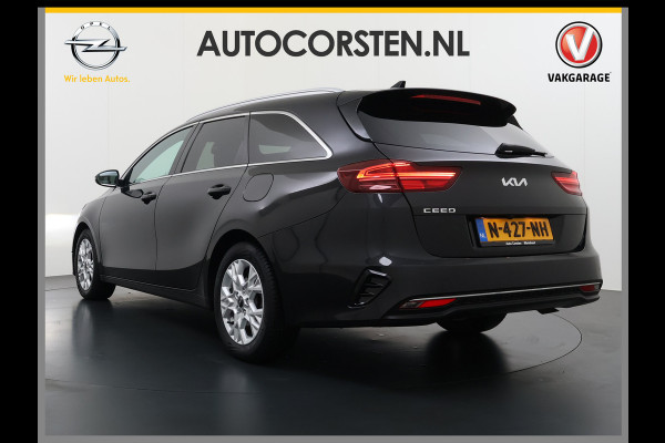 Kia Ceed Sportswagon 1.0T-GDi MHEV Automaat Facelift Navi Ecc Camera Apple Carplay Android Auto Pdc Stoel+Stuurverwarming DynamicPlusLine Elek.Achterklep Lane Assist Dodehoek Assist Regen-Lichtsensor Privacy Glas Isofix 1e Eigenaar Origineel Nederlandse Auto Dealeronderhouden