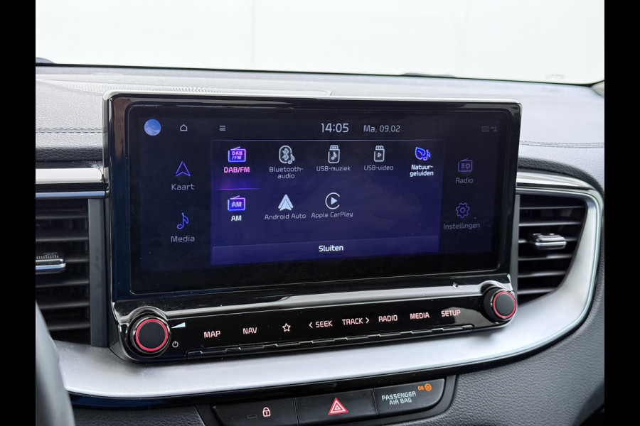 Kia Ceed Sportswagon 1.0T-GDi MHEV Automaat Facelift Navi Ecc Camera Apple Carplay Android Auto Pdc Stoel+Stuurverwarming DynamicPlusLine Elek.Achterklep Lane Assist Dodehoek Assist Regen-Lichtsensor Privacy Glas Isofix 1e Eigenaar Origineel Nederlandse Auto Dealeronderhouden