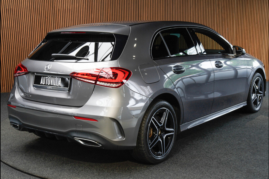 Mercedes-Benz A-Klasse 250e AMG Line Navi Leder Wide screen PTS Stoelverwarming Ambient LM velgen EQ BTW auto!