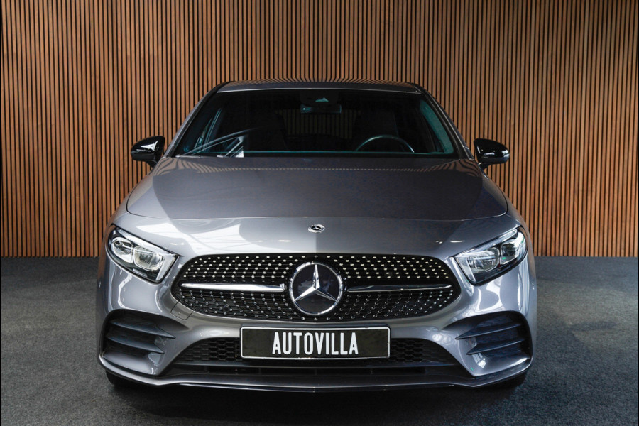 Mercedes-Benz A-Klasse 250e AMG Line Navi Leder Wide screen PTS Stoelverwarming Ambient LM velgen EQ BTW auto!