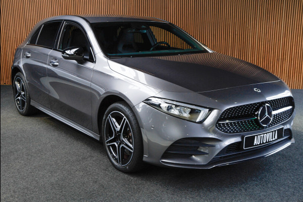 Mercedes-Benz A-Klasse 250e AMG Line Navi Leder Wide screen PTS Stoelverwarming Ambient LM velgen EQ BTW auto!