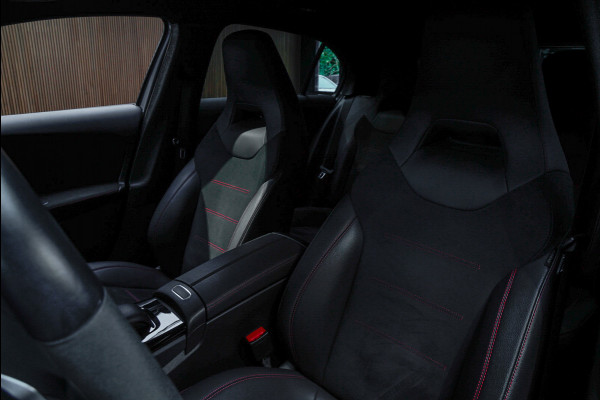 Mercedes-Benz A-Klasse 250e AMG Line Navi Leder Wide screen PTS Stoelverwarming Ambient LM velgen EQ BTW auto!