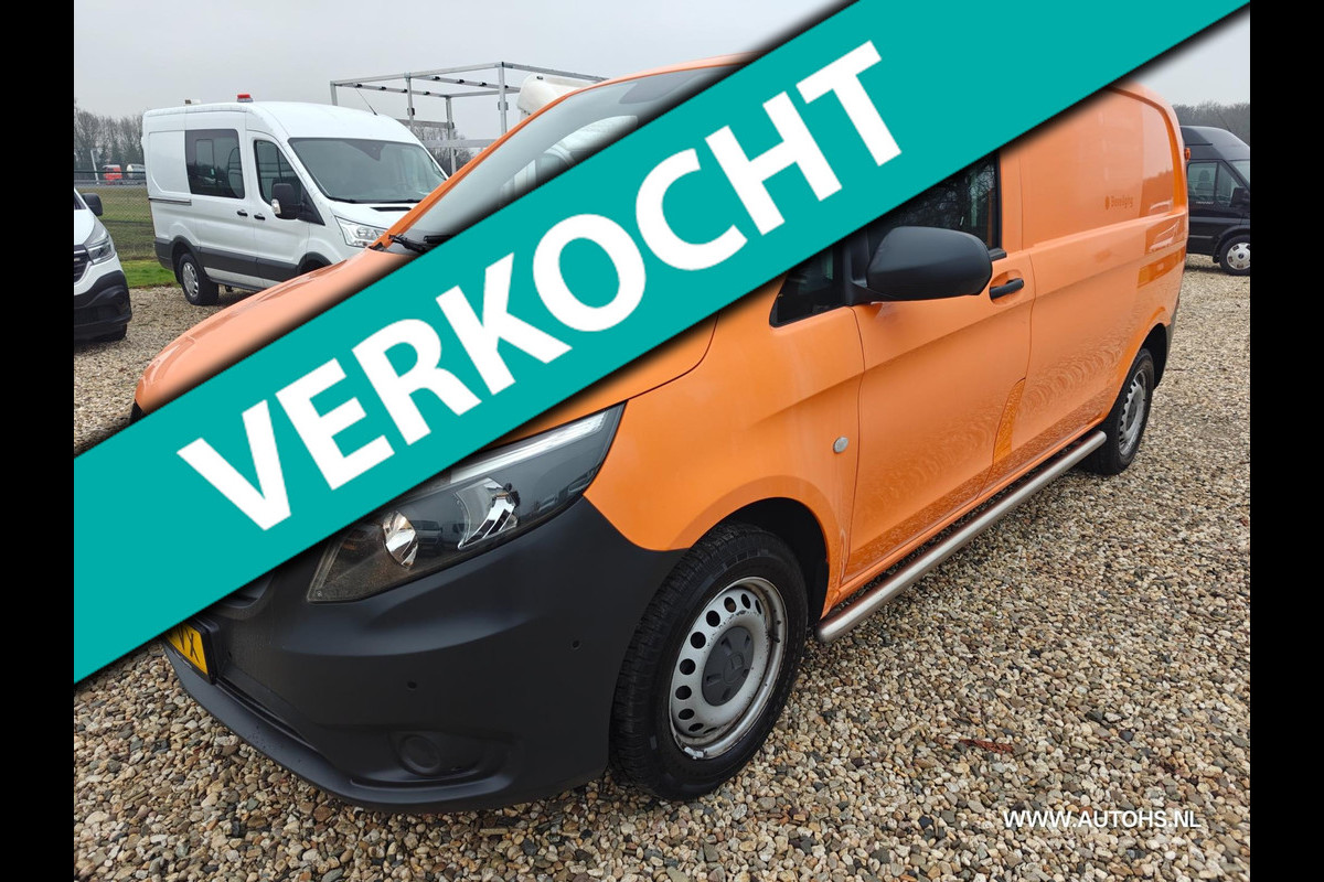 Mercedes-Benz Vito 111 CDI , 1e Eig , Euro 6 , camera , navi , cruise , dealer onderhouden.