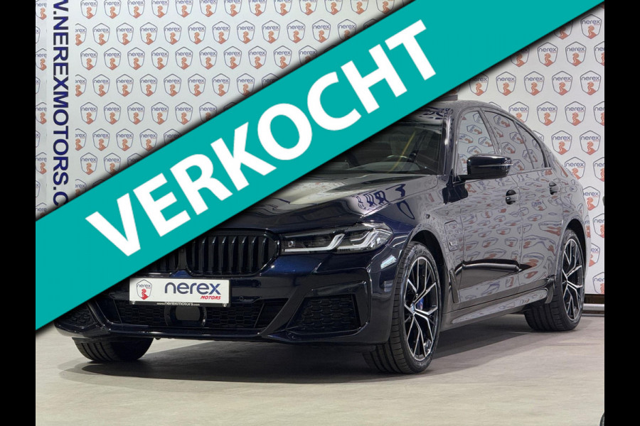 BMW 5 Serie 530e xDrive/Msport/Pano/360Cam/Memory/HarmanCardon/Leer/HeadUp/ACC