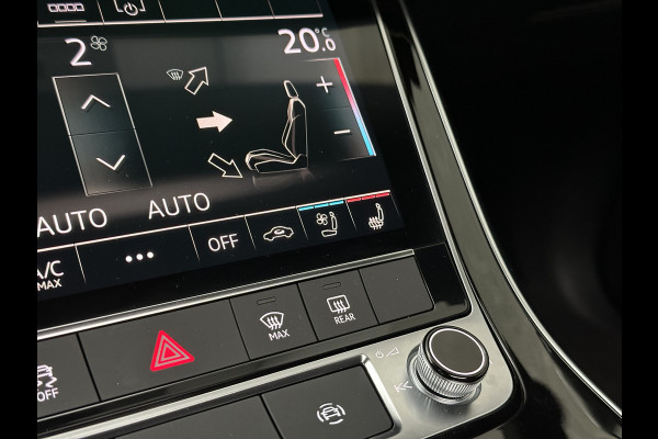 Audi SQ8 Q8 RSQ8 4.0 V8 | RS-Stoelen | Panorama | Massage | Ventilatie | 23'' | B&O Sound | Trekhaak | Bovag Garantie | Carbon | Luchtvering | Black-Optic | Nw.Pr, 220733,=  | Memory | Leder | Matrix-LED | Carplay | 57800,= ex bpm en btw export | BTW Auto 81300,= ex btw.