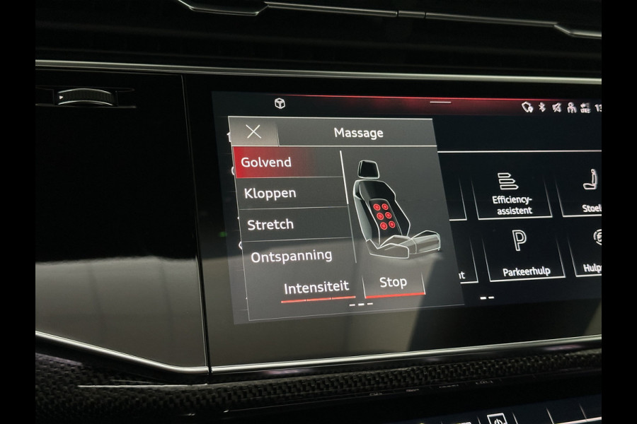 Audi SQ8 Q8 RSQ8 4.0 V8 | RS-Stoelen | Panorama | Massage | Ventilatie | 23'' | B&O Sound | Trekhaak | Bovag Garantie | Carbon | Luchtvering | Black-Optic | Nw.Pr, 220733,=  | Memory | Leder | Matrix-LED | Carplay | 57800,= ex bpm en btw export | BTW Auto 81300,= ex btw.