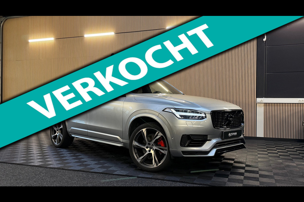 Volvo XC90 2.0 T8 Twin Engine AWD Inscription R-Design PANO|BOWERS & WILKINS|HUD|360CAM|KEYLESS|7PERSOONS|LUCHTVERING|BOMVOL!