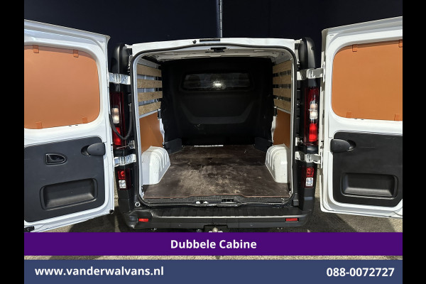 Renault Trafic 2.0 Blue dCi 131pk L2H1 Dubbele Cabine Euro6 Fabrieksgarantie Airco | 6-Zits | Apple Carplay | LED 2500kg Trekhaak, Android Auto, Cruisecontrol, Parkeersensoren, Bijrijdersbank