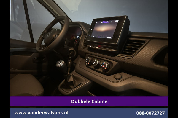 Renault Trafic 2.0 Blue dCi 131pk L2H1 Dubbele Cabine Euro6 Fabrieksgarantie Airco | 6-Zits | Apple Carplay | LED 2500kg Trekhaak, Android Auto, Cruisecontrol, Parkeersensoren, Bijrijdersbank