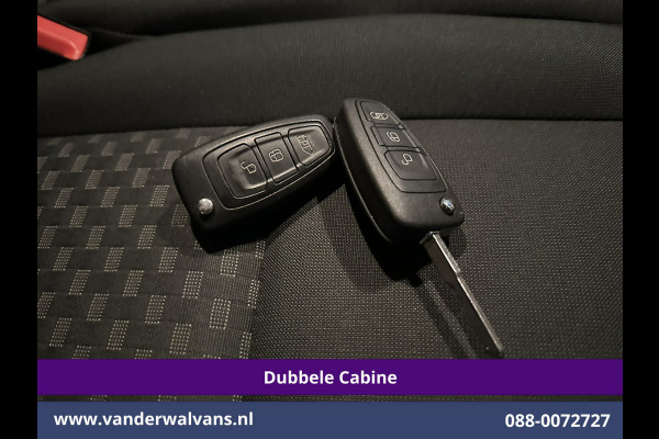 Ford Transit Custom 2.0 TDCI 131pk L2H1 Dubbele Cabine Euro6 Airco | 6-Zits | Camera | LED | 2800kg Trekhaak | Cruisecontrol Verwarmde voorruit, Android Auto, Dakdragers, Parkeersensoren