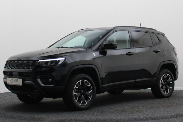 Jeep Compass 4xe 240 Plug-in Hybrid Electric Trailhawk Panoramadak, ACC, Camera, Apple Carplay, Virtual Cockpit, Climate, 17''