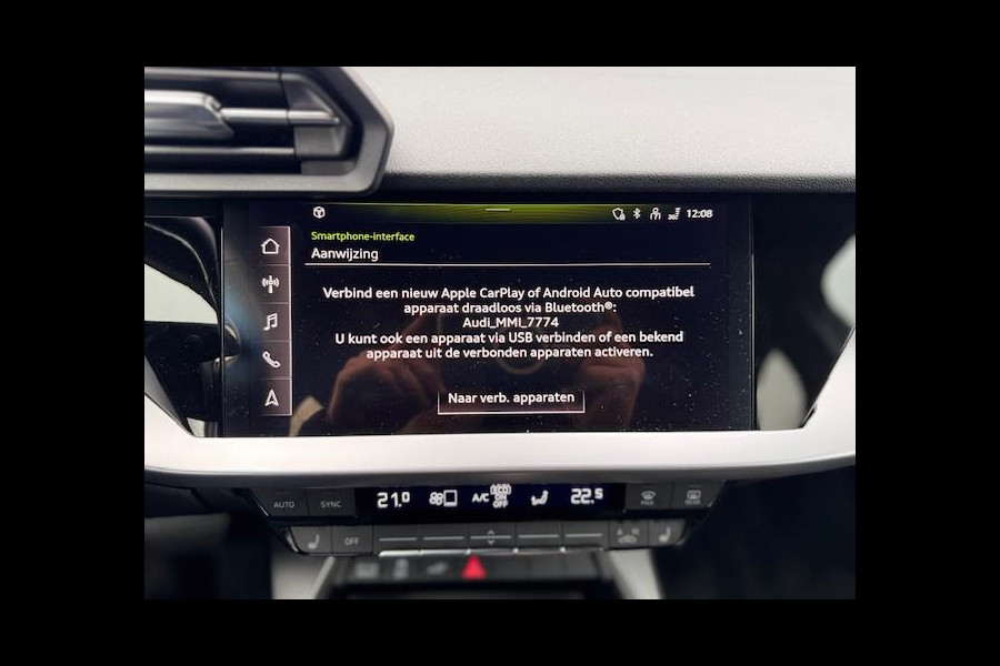 Audi A3 Sportback 40 TFSI e Advanced edition 205PK,Carplay,Virtual,Cruise,LED,Parkcontrol,Stoelverwarming