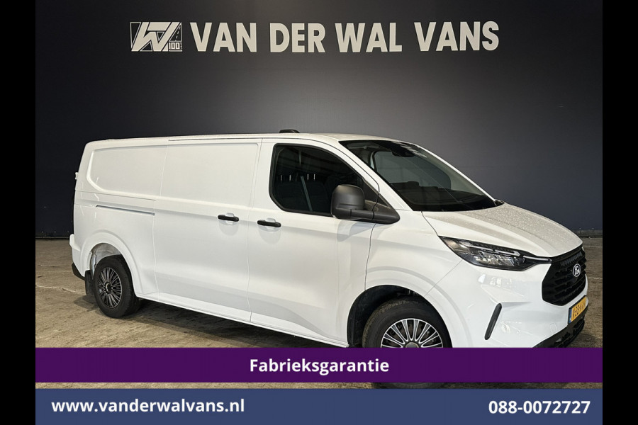 Ford Transit Custom 2.0 TDCI 136pk L2H1 Fabrieksgarantie Euro6 Airco | Camera | Apple Carplay | Cruisecontrol | LED Android Auto, Parkeersensoren, Verwarmde voorruit, Bijrijdersbank, 2800kg trekvermogen