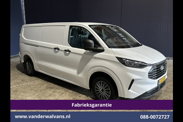 Ford Transit Custom 2.0 TDCI 136pk L2H1 Fabrieksgarantie Euro6 Airco | Camera | Apple Carplay | Cruisecontrol | LED Android Auto, Parkeersensoren, Verwarmde voorruit, Bijrijdersbank, 2800kg trekvermogen