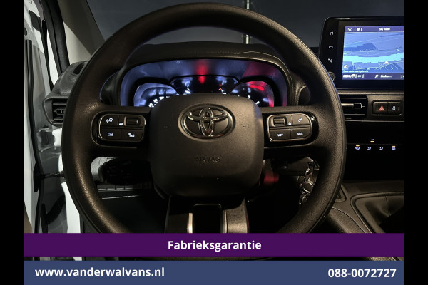 Toyota PROACE CITY 1.5 D-4D 102pk L1H1 Fabrieksgarantie Euro6 Airco | Navigatie | Apple Carplay | Cruisecontrol Android Auto, Zijdeur, Parkeersensoren