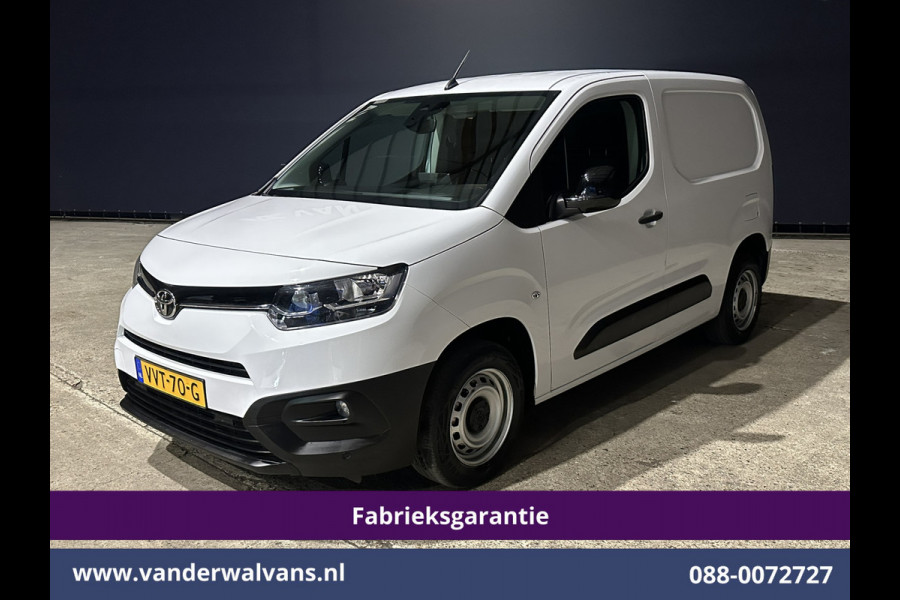 Toyota PROACE CITY 1.5 D-4D 102pk L1H1 Fabrieksgarantie Euro6 Airco | Navigatie | Apple Carplay | Cruisecontrol Android Auto, Zijdeur, Parkeersensoren