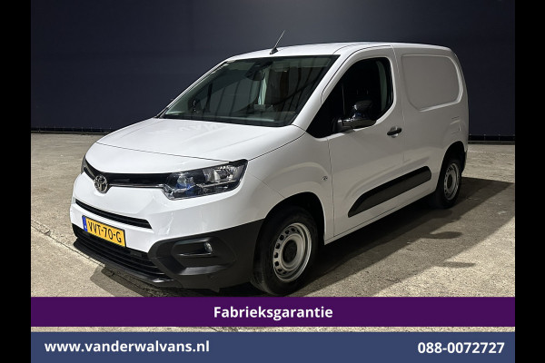 Toyota PROACE CITY 1.5 D-4D 102pk L1H1 Fabrieksgarantie Euro6 Airco | Navigatie | Apple Carplay | Cruisecontrol Android Auto, Zijdeur, Parkeersensoren