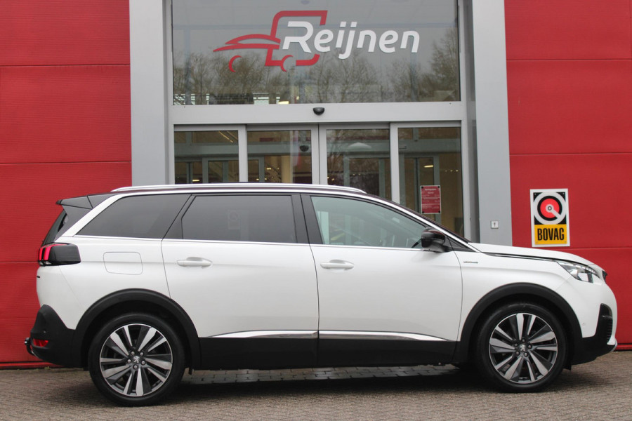 Peugeot 5008 1.2 130PK AUTOMAAT GT-LINE | TREKHAAK | PANORAMA SCHUIF/KANTEL DAK | DAB+ | 7-PERSOONS | DODEHOEK BEWAKING | CAMERA | CRUISE | FULL LED KOPLAMPEN | CLIMA CONTROL | APPLE CARPLAY/ANDROID AUTO | ALL SEASON BANDEN |