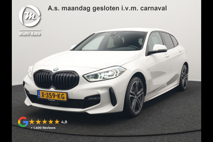 BMW 1-serie 120i M-Sport 179pk Dealer O.H. | Adaptive Cruise | Camera | LED Koplampen | Virtual | Apple Carplay | Sportstoelen & Stuur Verwarmd | Sfeerverlichting | Keyless | DAB |