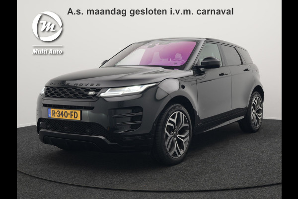 Land Rover Range Rover Evoque P200 AWD R-Dynamic | Afneembare Trekhaak | Adaptive Cruise | Meridian Audio | Lederen Sportstoelen Memory & Verwarmd | Carplay | Camera | LED |