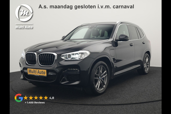 BMW X3 xDrive30e M Sport Plug In Hybrid 293pk Dealer O.H. PHEV | Trekhaak Af Fabriek | Adaptive Cruise | Camera | Apple Carplay | Lederen Sportstoelen Verwarmd | Sfeerverlichting |  Navigatie |
