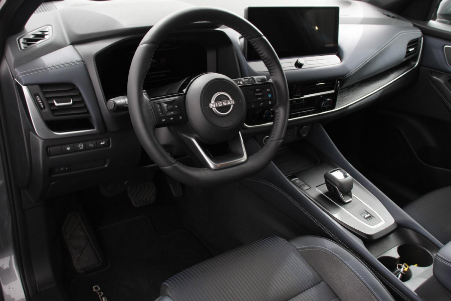 Nissan QASHQAI 1.3 MHEV DIG-T 158pk Xtronic Tekna | Navigatie | Apple Carplay/Android Auto | Parkeersensoren | 360 camera | Adaptive cruise control | Head-up Display | Blind Spot Assist | Elektrische achterklep | Elektrische bestuurderstoel | Stoel-en stuurverwarming | Ledverlichting | Climate Control