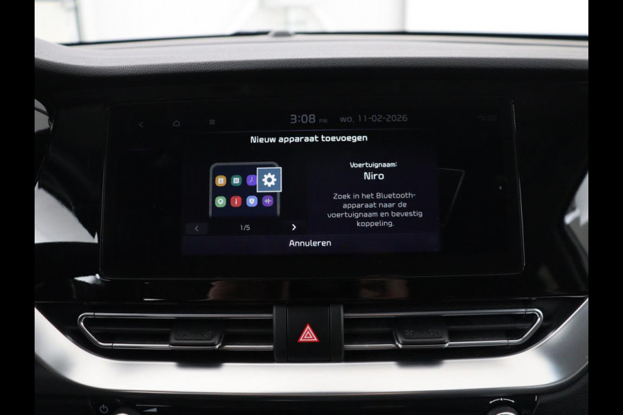 Kia Niro 1.6 GDi Hybrid DynamicPlusLine | Leder | Stoelverwarming | Carplay | Adaptive cruise | Camera | Navigatie | Keyless | Full LED | Dodehoek detectie | Stuurverwarming | Parkeerhulp