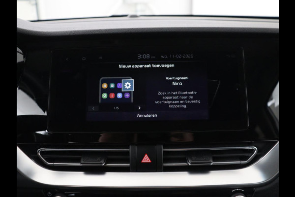 Kia Niro 1.6 GDi Hybrid DynamicPlusLine | Leder | Stoelverwarming | Carplay | Adaptive cruise | Camera | Navigatie | Keyless | Full LED | Dodehoek detectie | Stuurverwarming | Parkeerhulp