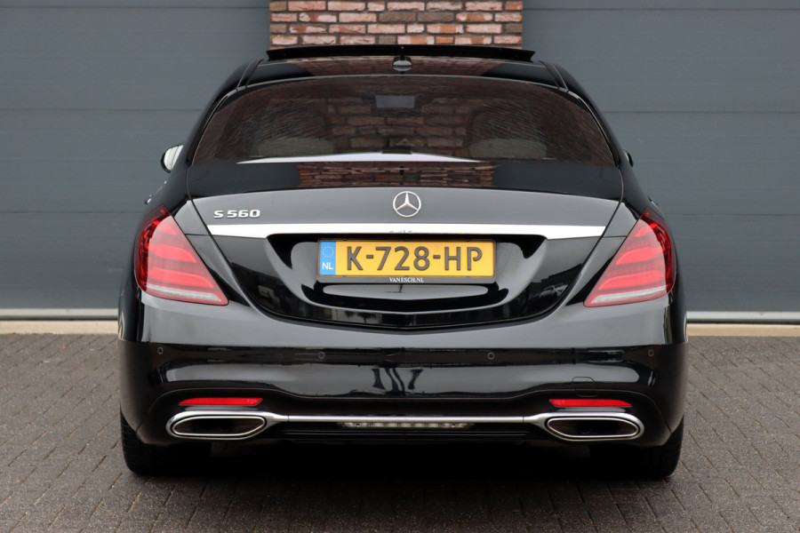 Mercedes-Benz S-Klasse 560 AMG Line Premium | V8 | Active Body Control | Distronic+ | HUD | Panoramadak | Burmester | Nachtzicht | Intelligent Light System | Soft-Close | Keyless Go | Camera | Nappa Leder |