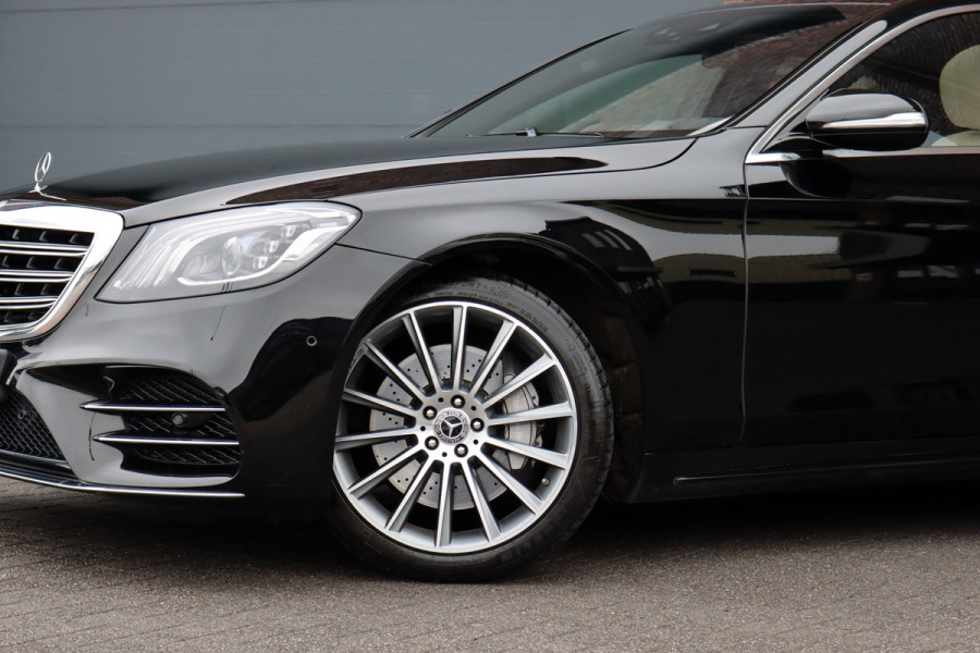 Mercedes-Benz S-Klasse 560 AMG Line Premium | V8 | Active Body Control | Distronic+ | HUD | Panoramadak | Burmester | Nachtzicht | Intelligent Light System | Soft-Close | Keyless Go | Camera | Nappa Leder |