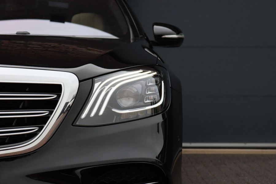 Mercedes-Benz S-Klasse 560 AMG Line Premium | V8 | Active Body Control | Distronic+ | HUD | Panoramadak | Burmester | Nachtzicht | Intelligent Light System | Soft-Close | Keyless Go | Camera | Nappa Leder |