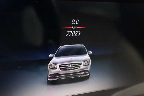 Mercedes-Benz S-Klasse 560 AMG Line Premium | V8 | Active Body Control | Distronic+ | HUD | Panoramadak | Burmester | Nachtzicht | Intelligent Light System | Soft-Close | Keyless Go | Camera | Nappa Leder |