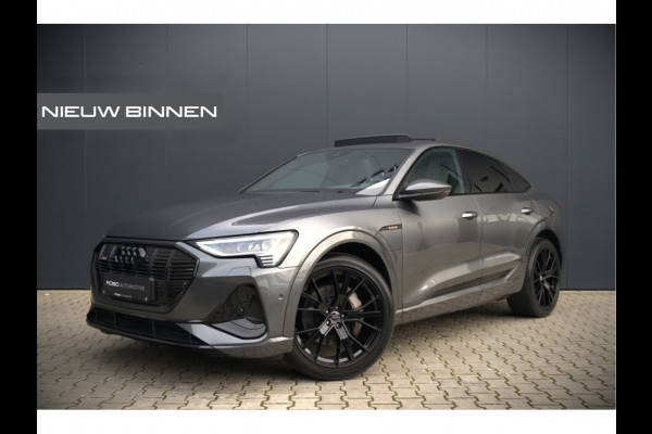 Audi e-tron Sportback 50 quattro S edition 71 kWh S-Line | Panoramadak | Stoelverwarming | Adaptive Cruise Control | Ambiance Verlichting | Memory Seat | Parkeersensoren | Keyless | Apple Carplay