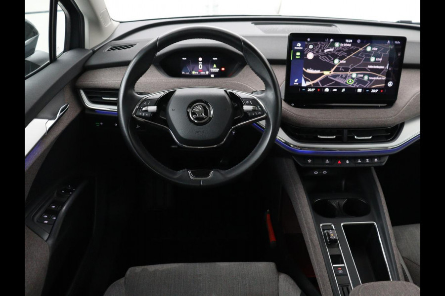 Škoda ENYAQ iV 60 | 68.900km NAP | Sfeerverlichting | Carplay | Half leder | Navigatie | Full LED | Chroom Pack | Climate control | Parkeerhulp | Cruise control