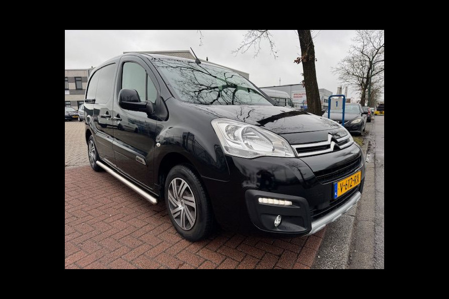 Citroën Berlingo 1.6 BlueHDI 75 Dark Edition nr. 65 3 Zits Euro 6 114.000km Airco,Navigatie,Leder Interieur,Schuifdeur
