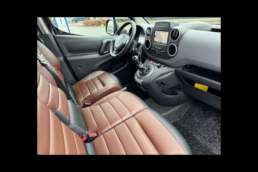 Citroën Berlingo 1.6 BlueHDI 75 Dark Edition nr. 65 3 Zits Euro 6 114.000km Airco,Navigatie,Leder Interieur,Schuifdeur