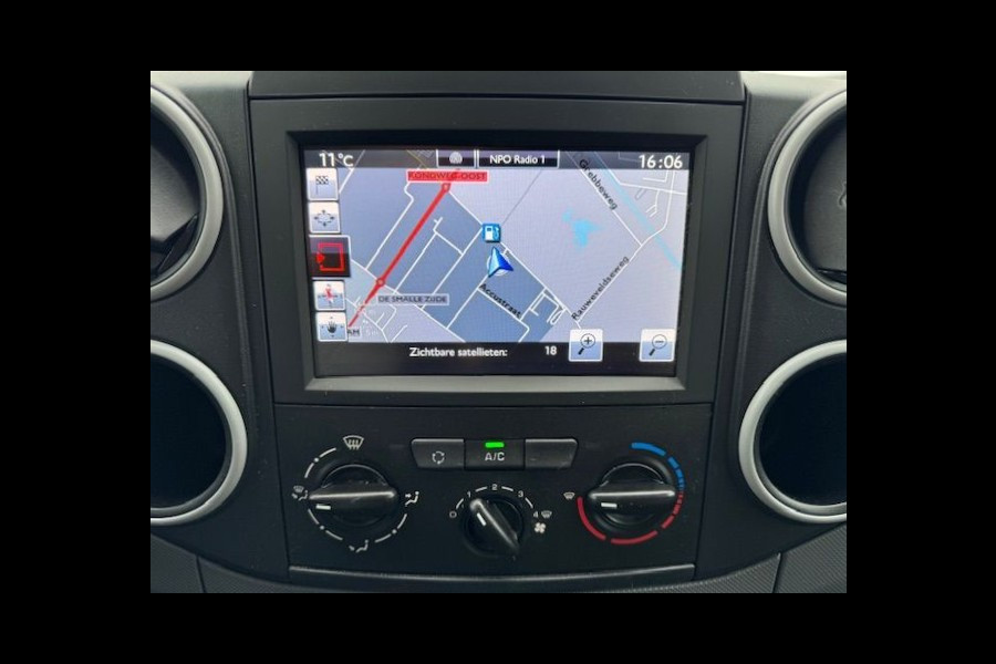 Citroën Berlingo 1.6 BlueHDI 75 Dark Edition nr. 65 3 Zits Euro 6 114.000km Airco,Navigatie,Leder Interieur,Schuifdeur