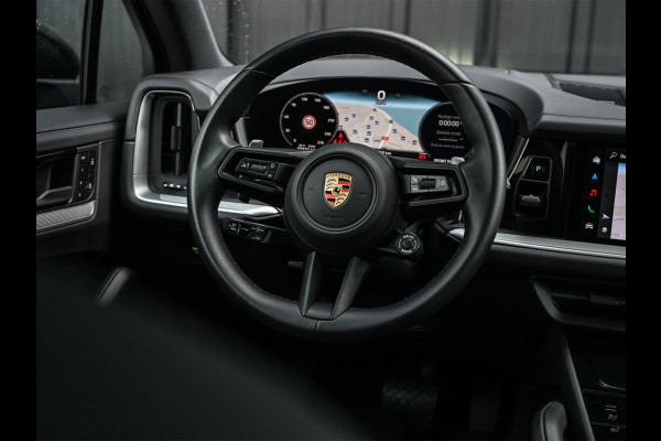 Porsche Cayenne 3.0 E-HYBRID 471pk Sport Design | Panorama dak | Sport-Chrono | Stoel ventilatie | Bose Sound | Innodrive | Luchtvering | 360 Camera |