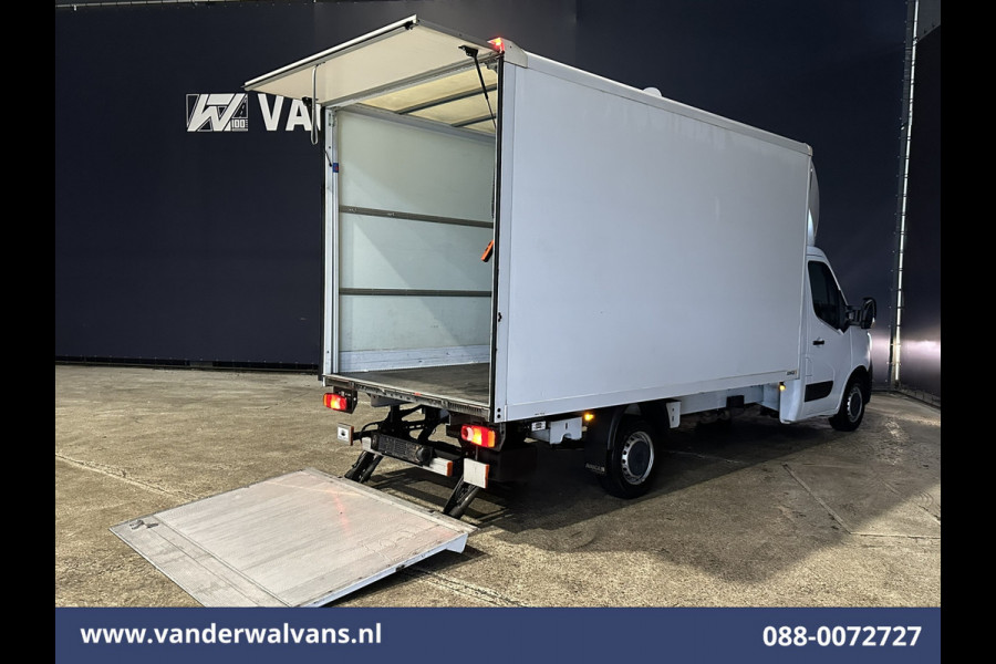 Renault Master 2.3 dCi 164pk Bakwagen Laadklep Euro6 Airco | Cruisecontrol | 1045kg laadvermogen Bijrijdersbank